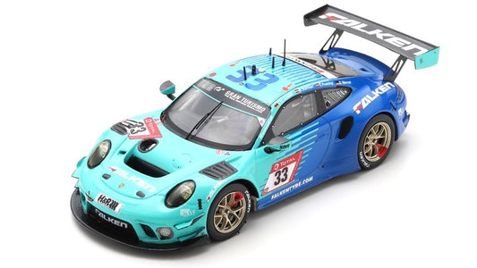 Spark Model - PORSCHE 911 GT3 R N.33 9th 24 H NURBURGRING 2021 BACHLER-WERNER-ARNOLD-P - Cod. SG758