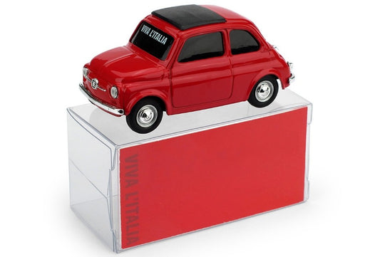 Brumm - FIAT 500 ROSSO BANDIERA ITALIANA 1:43 - Cod. BMBR020