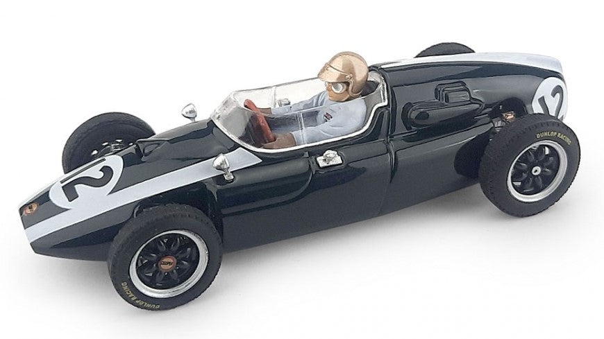 Brumm - COOPER J.BRABHAM 1959 N.12 WINNER GB GP WORLD CHAMPION + PILOTA 1:43 - Cod. BM0278BCH