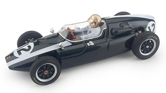 Brumm - COOPER J.BRABHAM 1959 N.12 WINNER GB GP WORLD CHAMPION + PILOTA 1:43 - Cod. BM0278BCH