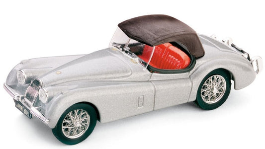 Brumm - JAGUAR XK 120 DROP HEAD 1948 ARGENTO 1:43 - Cod. BM0102-05