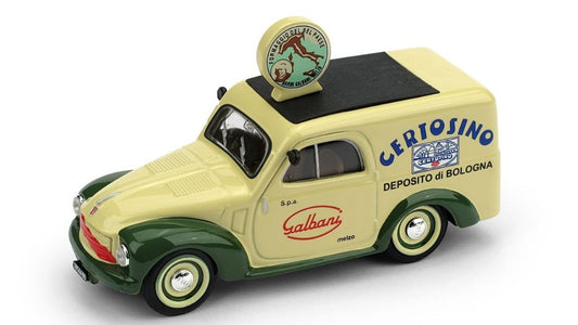 Brumm - FIAT 500B FURGONE 1950 CERTOSINO GALBANI 1:43 - Cod. BM0554B