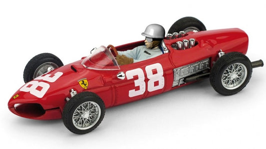 Brumm - FERRARI 156 P.HILL 1961 N.38 3rd MONACO GP WORLD CHAMPION W/PILOTE 1:43 - Cod. BM0124CH