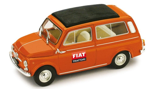 Brumm - FIAT 500 GIARDINIERA 1960 FIAT TRATTORI 1:43 - Cod. BM0426