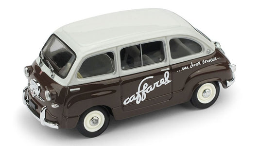 Brumm - FIAT 600 MULTIPLA CIOCCOLATO CAFFAREL 1956 1:43 - Cod. BM0595