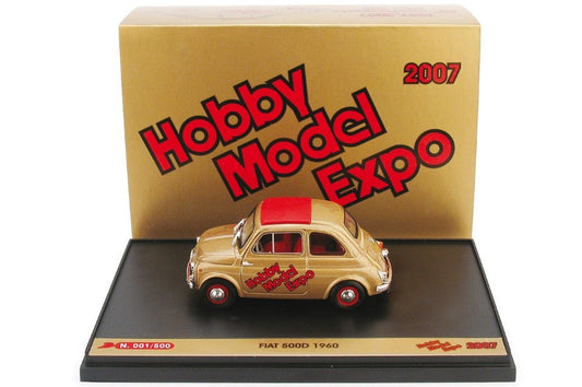 Brumm - FIAT 500 D HOBBY MODEL EXPO 2007 1:43 - Cod. BMS0717