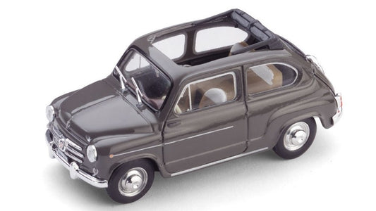 Brumm - FIAT 600 D BERLINA 1960 TRASFORMABILE APERTA BEIGE 1:43 - Cod. BM0317-02