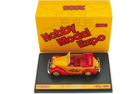 Brumm - FIAT 1100 CABRIO 1937 HOBBY MODEL EXPO 2005 1:43 - Cod. BMS0503