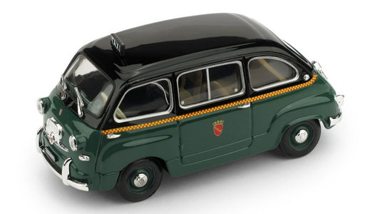 Brumm - FIAT 600 MULTIPLA 1a SERIE 1956 TAXI DI ROMA 1:43 - Cod. BM0251C