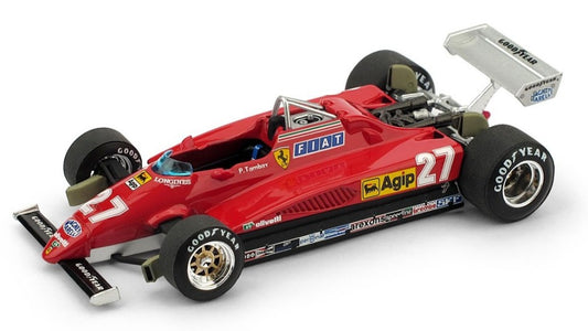 Brumm - FERRARI 126 C 2 P.TAMBAY 1982 N.27 2nd ITALY GP 1:43 UPD - Cod. BM0287