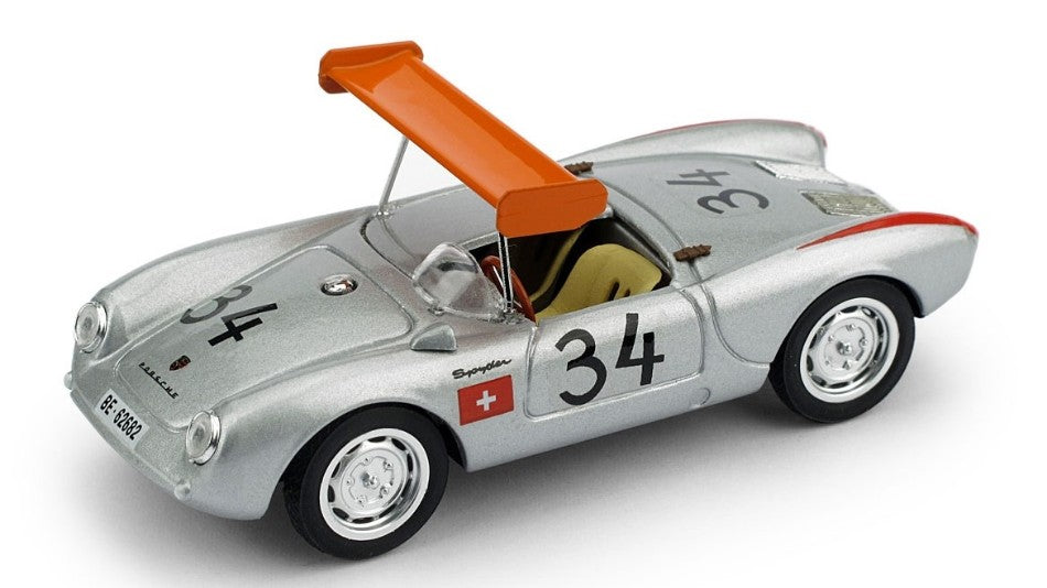 Brumm - PORSCHE 550 RS N.34 NURBURGRING 1956 M.MAY 1:43 - Cod. BM0236