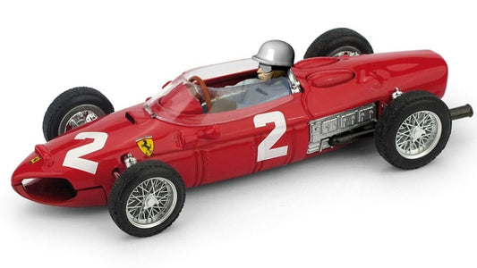 Brumm - FERRARI 156 F1 P.HILL 1961 N.2 WINNER ITALY GP WORLD CHAMPION W/PIL.1:43 - Cod. BM0639CH