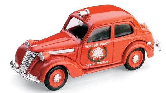 Brumm - FIAT 1100 E VIGILI DEL FUOCO DI BRUNICO 1947 1:43 - Cod. BM0181B