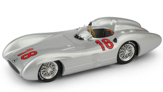 Brumm - MERCEDES W 196 M.FANGIO 1954 N.18 FRANCE GP WORLD CHAMPION 1:43 - Cod. BM0280