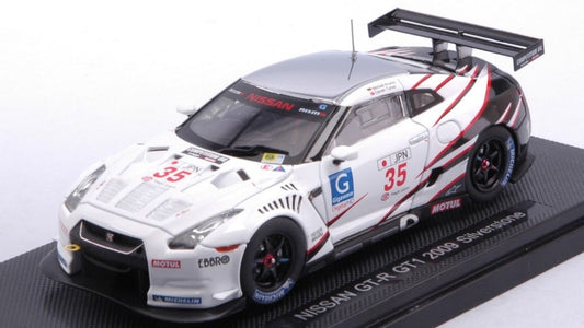 Ebbro - NISSAN GT-R GT1 N.35 SILVERSTONE 2009 M.KRUMM-D.TURNER 1:43 - Cod. EB44305