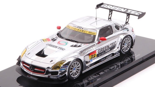 Ebbro - GREEN TEC SLS AMG GT3 N.22 SUPER GT300 2013 H.WADA-M.JYONAI 1:43 - Cod. EB44932