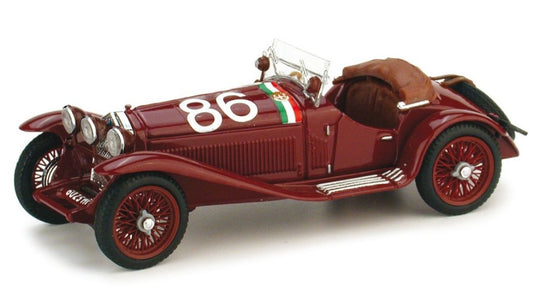 Brumm - ALFA ROMEO 1750 GS N.86 2nd MILLE MIGLIA 1931 CAMPARI-MARINONI 1:43 - Cod. BM0389B