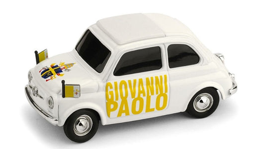 Brumm - FIAT 500 GIOVANNI PAOLO BEATO LUI 1:43 - Cod. BMBR050