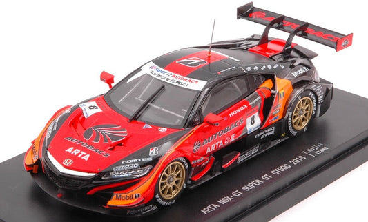 Ebbro - HONDA ARTA NSX GT N.8 3rd SUPER GT500 2018 T.NOJIRI-T.IZAWA 1:43 - Cod. EB45629