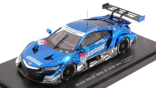 Ebbro - HONDA MOTUL NSX-GT N.17 SUPER GT500 2018 K.TSUKAKOSHI-T.KOGURE 1:43 - Cod. EB45630