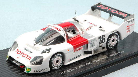 Ebbro - TOYOTA 88C N.36 9th 1000 KM FUJI 1986 NAKAJIMA-LEES-SEKIYA 1:43 - Cod. EB44243