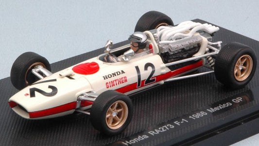 Ebbro - HONDA RA273 R.GINTHER 1966 N.12 4th MEXICO GP 1:43 - Cod. EB44262