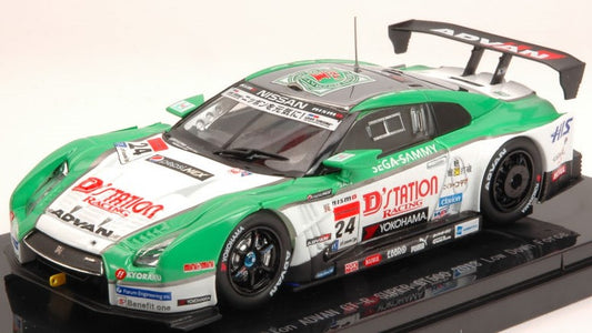 Ebbro - NISSAN GT-R N.24 SUPER GT500 2013 YASUDA-KRUMM LOW DOWN FORCE 1:43 - Cod. EB44966