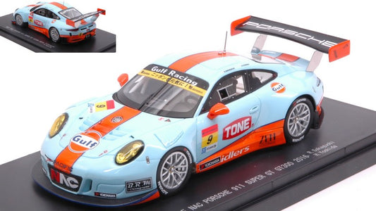 Ebbro - PORSCHE 911 GT3 R N.9 8th SUPER GT300 2016 R.SAKAGUKI-H.YOSHIDA 1:43 - Cod. EB45413