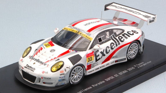 Ebbro - PORSCHE 911 GT3 N.33 2nd MOTEGI SUPER GT300 N.YAMANO-J.BERGMEISTER 1:43 - Cod. EB45414