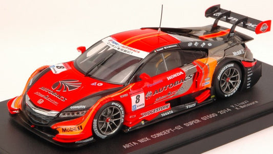 Ebbro - HONDA NSX N.8 16th SUPER GT500 V.LIUZZI-K.MATSUURA 1:43 - Cod. EB45072