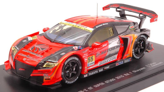 Ebbro - HONDA CRZ N.55 2nd OKAYAMA SUPER GT 300 2015 S.TAKAGI-T.KOBAYASHI 1:43 - Cod. EB45296