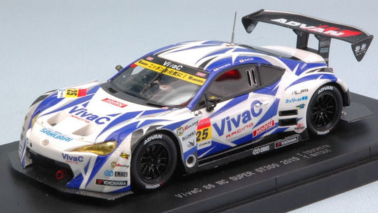 Ebbro - VivaC 86 MC N.25 WINNER SUGO SUPER GT 300 2015 T.TSUCHIYA-T.MATSUI 1:43 - Cod. EB45303