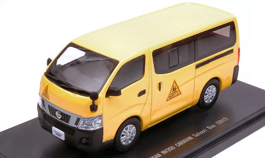 Ebbro - NISSAN NV350 CARAVAN SCHOOL BUS 2012 YELLOW 1:43 - Cod. EB45597