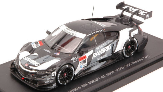 Ebbro - HONDA NSX N.100 SUPER GT500 OKAYAMA TEST 2015 N.YAMAMOTO-T.IZAWA 1:43 - Cod. EB45282