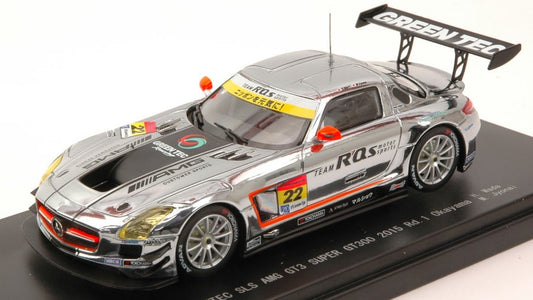 Ebbro - MERCEDES SLS N.22 SUPER GT300 OKAYAMA 2015 H.WADA-M.JYONAI 1:43 - Cod. EB45286