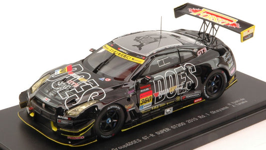 Ebbro - NISSAN GT-R N.360 OKAYAMA SUPER GT300 2015 H.YOSHIDA-A.TANAKA 1:43 - Cod. EB45293