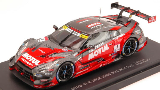 Ebbro - NISSAN GT-R N.1 4th Rd.4 FUJI 2015 S.GT500 T.MATSUDA-R.QUINTARELLI 1:43 - Cod. EB45277