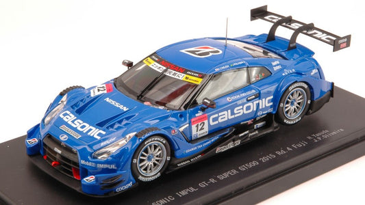 Ebbro - NISSAN GT-R N.12 3rd Rd.4 FUJI 2015 SUPER GT500 YASUDA-OLIVEIRA 1:43 - Cod. EB45278