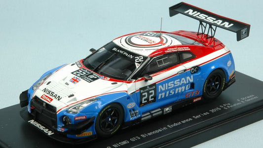 Ebbro - NISSAN GT-R N.22 BLANCPAIN ENDURANCE 2015 PLA-STRAUSS-PALETOU 1:43 - Cod. EB45482