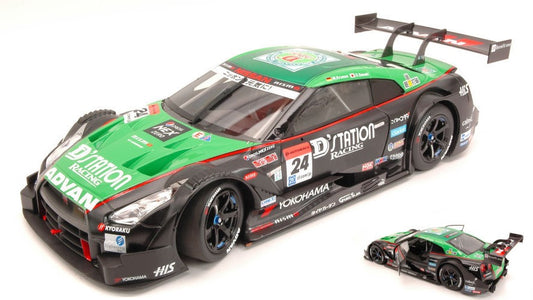 Ebbro - NISSAN GT-R N.24 10th SUPER GT500 2014 M.KRUMM-D.SASAKI 1:18 - Cod. EB81019