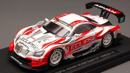 Ebbro - LEXUS SC430 N.25 ECLIPSE ADVAN SUPER GT 08 1:43 - Cod. EB44056