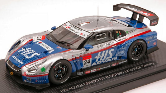 Ebbro - NISSAN GT-R N.24 SEPANG 2010 1:43 - Cod. EB44428
