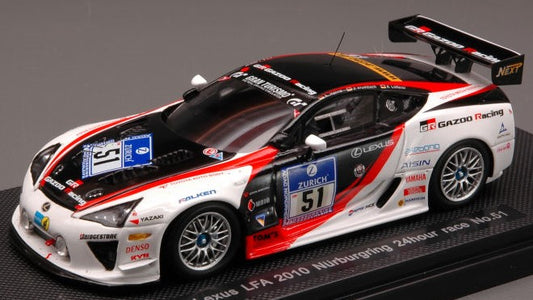 Ebbro - LEXUS LFA N.51 NURBURGRING 2010 1:43 - Cod. EB44436
