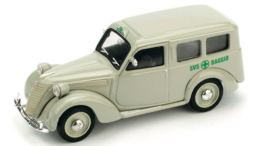 Brumm - FIAT 1100 AUTOAMBULANZA CROCE VERDE BAGGIO 1:43 - Cod. BM0179D