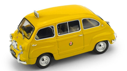 Brumm - FIAT 600 D MULTIPLA TAXI DI MILANO 1970 1:43 - Cod. BM0334B