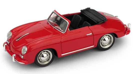 Brumm - PORSCHE 356 CABRIOLET APERTA 1952 SPECIAL COLOR ROSSO 1:43 - Cod. BM0117-03