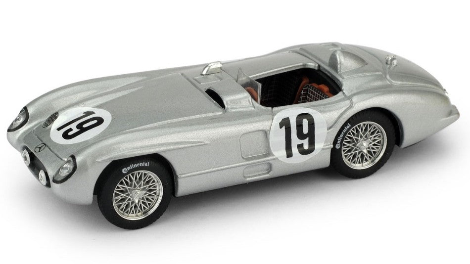 Brumm - MERCEDES 300 SLR N.19 28th LM 1955 J.M.FANGIO-S.MOSS 1:43 - Cod. BM0188