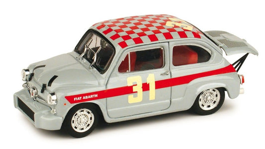 Brumm - FIAT ABARTH 1000 N.31 CORSA UFFICIALE ABARTH 1966 LEO CELLA 1:43 - Cod. BM0369C