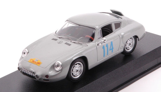 Best Model - PORSCHE ABARTH N.114 TOUR DE CORSE 1960 BOUCHET-MAIRESSE 1:43 - Cod. BT9373