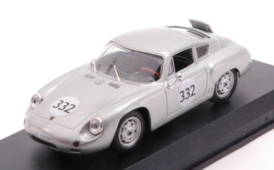 Best Model - PORSCHE ABARTH N.332 WINNER CAMPIONATO EUROPEO 1962 H.KUHNIS 1:43 - Cod. BT9417